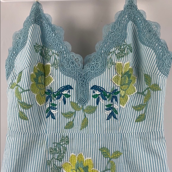 FOXIEDOX Floral Embroidered Dress - Picture 4 of 9